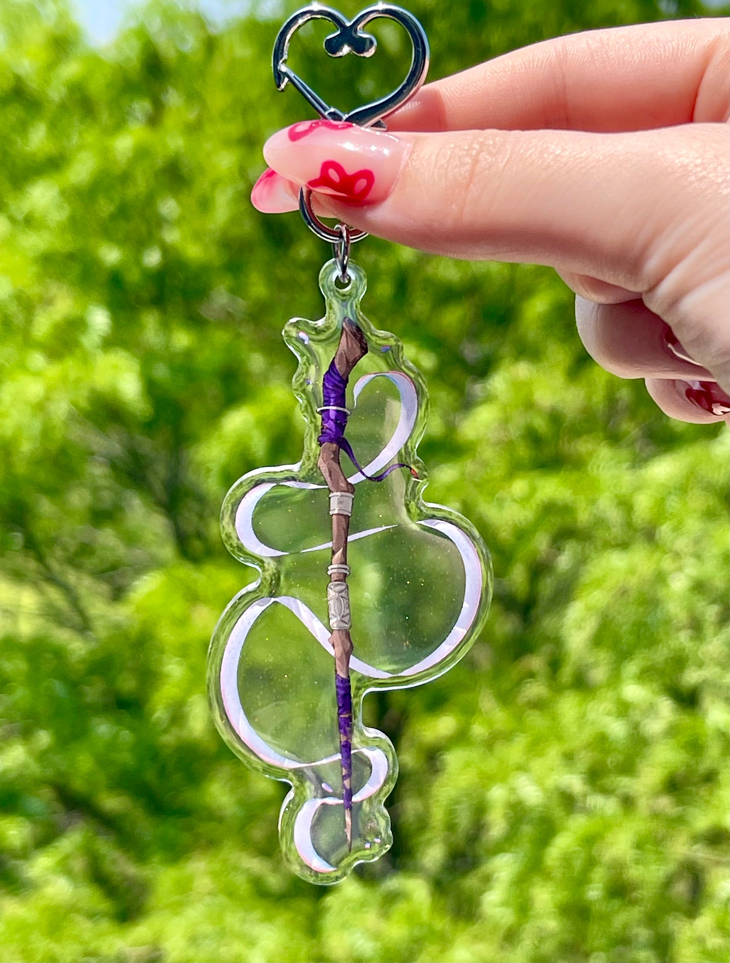 Fern's Staff | Acrylic Keychain