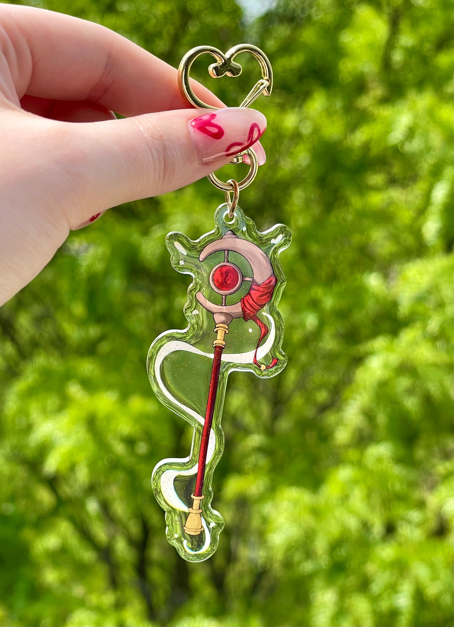 Frieren's Staff | Acrylic Keychain